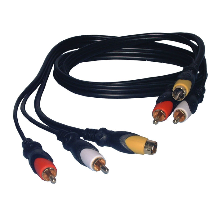 Philmore 45-2403 Super-Flex Stereo & S-VHS Dubbing Cable