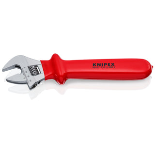 Knipex 98 07 250 10" Adjustable Wrench-1000V Insulated