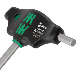 Wera 454 HF T-handle hexagon screwdriver Hex-Plus with holding function, 4 x 200 mm