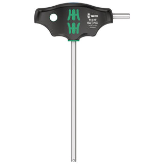 Wera 454 HF T-handle hexagon screwdriver Hex-Plus with holding function, imperial, 1/4" x 150 mm