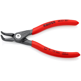 Knipex 48 21 J01 5 1/8" Internal 90° Angled Precision Snap Ring Pliers