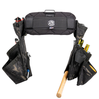 Badger 461061 XL Side-by-Side Carpenter Black Camo Belt - X-Large