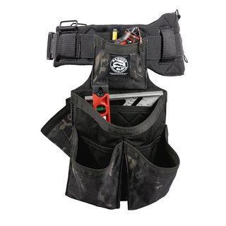 Badger 461061 SM Side-by-Side Carpenter Black Camo Belt - Small