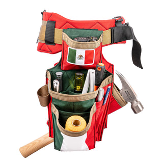 Badger 461172 Carpenter Standard Tool Belt - Mexico Flag