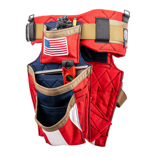 Badger 461176 Carpenter Standard Tool Belt - American Flag