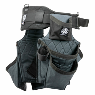 Badger 463210 XXL Side-by-Side Framer Gunmetal Belt - XX-Large