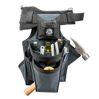 Badger 463210 XXL Side-by-Side Framer Gunmetal Belt - XX-Large