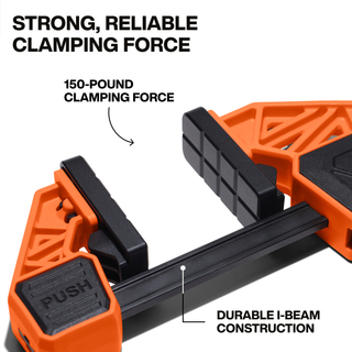 Klein Tools 47551 Speed-Klamp 12-Inch, 150-Pound, 2-Pack