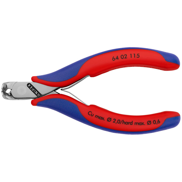 Knipex 64 02 115 4 1/2" Electronics End Cutting Nippers