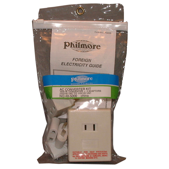 Philmore 48-5000 Foreign Electricity Convertor Kit