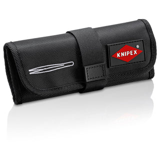 Knipex 92 00 02 5 Pc Premium Stainless Steel Tweezer Set in a Tool Roll