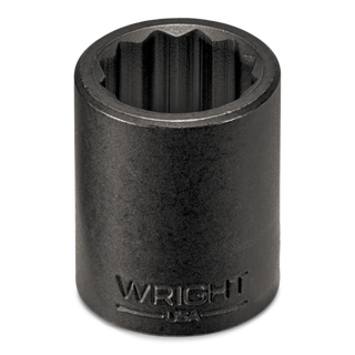 Wright Tool 4866 12-Point Standard Impact Socket.