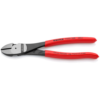 Knipex 74 01 200 8" High Leverage Diagonal Cutters