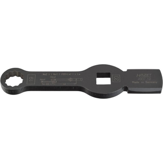Hazet 4937-21 Box-End Wrench - Striking Face Pattern with 2 Striking, 21mm