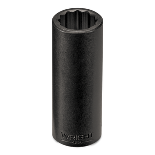 Wright Tool 8986  1" Drive 12 Point Deep Impact Socket - 1-1/8"