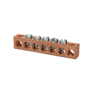 NSI 4C-14-717 CU CONN. 4-14 AWG, 7 HOLES 5 CIRCUITS