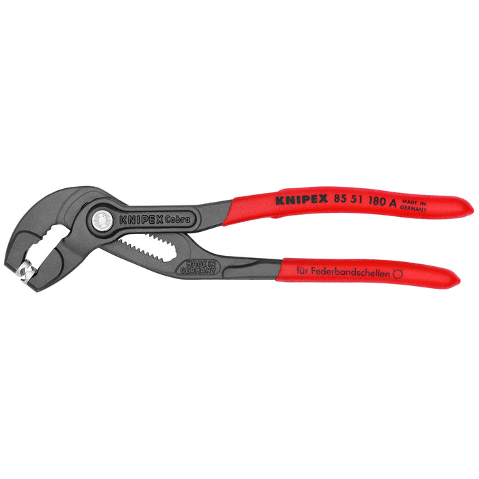 Knipex 85 51 180 A 7 1/4" Spring Hose Clamp Pliers