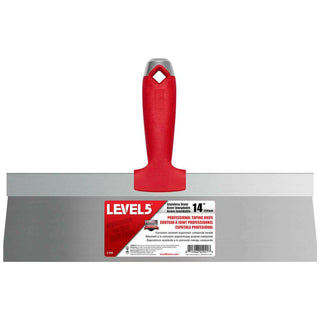 Level5 5-514 14" Stainless Steel Taping Knife with Composite Handle