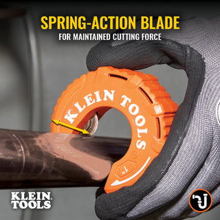 Klein Tools 50057 C-Style Copper Tubing Cutter, 1"