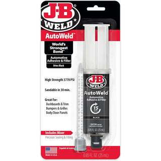 J-B Weld 50138 AutoWeld Epoxy Syringe, 25 mL