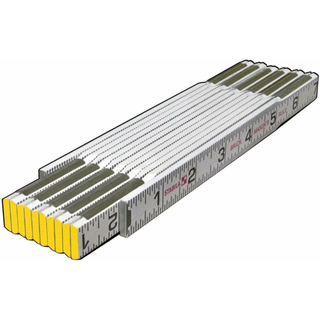 Stabila 80001 Masons Folding Ruler (1/16ths, both edges, outside)