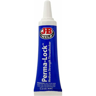 J-B Weld 24206 Perma-Lock Medium Strength Threadlocker - Blue - 6 ml