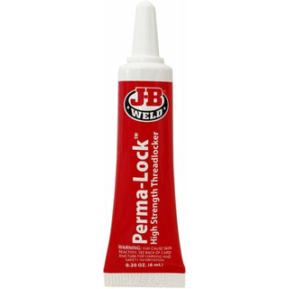 J-B Weld 27106 Perma-Lock High Strength Threadlocker - Red - 6 ml