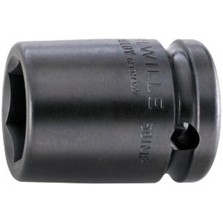 Stahlwille 23010021 50IMP 1/2" 6-pt Impact Socket, 21 mm