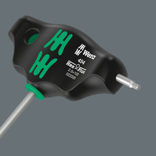 Wera 454 T-handle hexagon screwdriver Hex-Plus, 2 x 100 mm