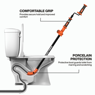 Klein Tools 53017 3-Foot Steel Toilet Auger