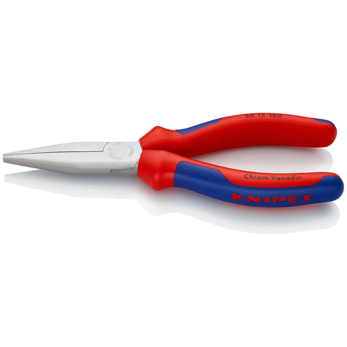 Knipex 30 15 160 6 1/4" Long Nose Pliers-Flat Tips