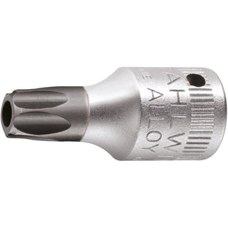 Stahlwille 01351010 44KTXB Security TORX® Socket, T10s 1/4" Drive