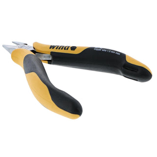 Wiha Tools 32702 Small Tapered Head w/ Hollow Ground Back Semi Flush ESD Precision Cutters