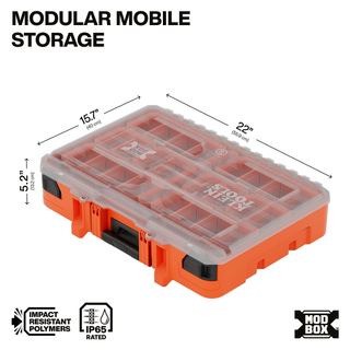 Klein Tools 54400MBX MODbox Component Box, Full Width