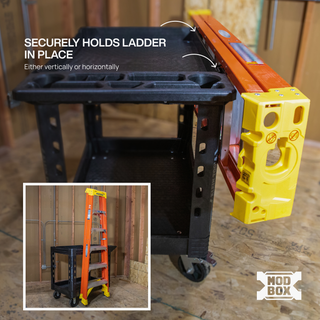 Klein Tools 54805MB MODbox Utility Cart Ladder Holder
