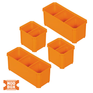 Klein Tools 54811MB MODbox Replacement Bins, Tall, 4-Pack