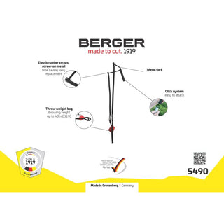 Berger Tools 5490 ArboRapid Rocket Master Attachment, 22.8 Inch