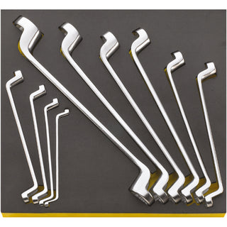 Stahlwille 96830166 TCS 20/10, Double ended ring Spanner 10 pcs.