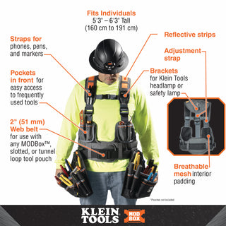 Klein Tools 55828MB MODbox Tool Vest