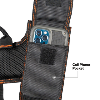 Klein Tools 55896 Tool Rig with Suspenders, 23 Pockets