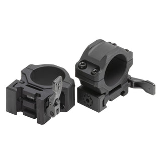 UTG AQR110 Accu-Sync 1" QR Picatinny Scope Rings, Low Profile