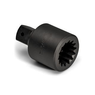 Wright Tool 5858 #5 Spline Drive 6 Point Standard Impact Socket