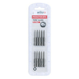 Wiha Tools 74711 TORX® Align Power Bit, T6 x 50 mm, 10 Pk.