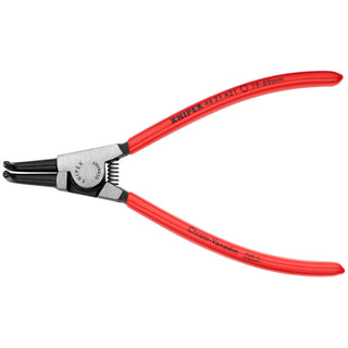 Knipex 46 21 A21 SBA 6 3/4" External 90° Angled Snap Ring Pliers-Forged Tips