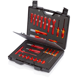 Knipex 98 99 12 26 Pc Standard Tool Kit-1000V Insulated