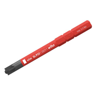 Wiha Tools 28321 #2 x 75mm Insulated SlimLine Slotted Pozidriv Torque Screwdriver Blade