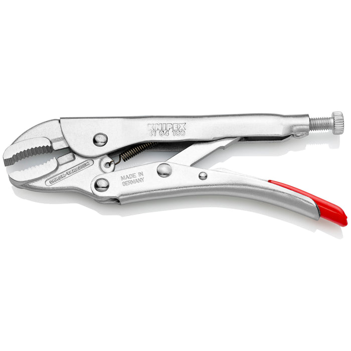 Knipex 41 04 180 7 1/4" Grip Pliers-Round Jaws