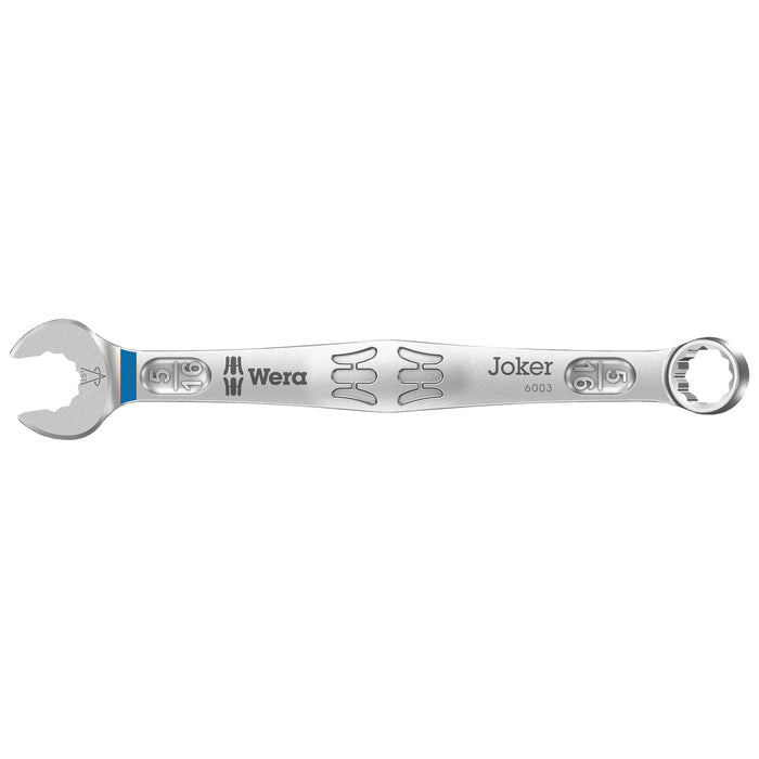 Wera 6003 Joker combination wrench, Imperial, 5/16" x 115 mm