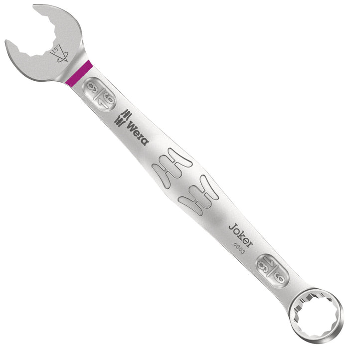 Wera 6003 Joker combination wrench, Imperial, 9/16" x 167 mm