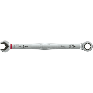 Wera 6007 Joker SB Ring Ratchet Spanner, Long Design, 17 x 304.5 mm